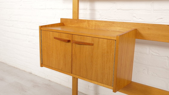 Image 1 of Vintage Kapstok | Teak | Wandsysteem