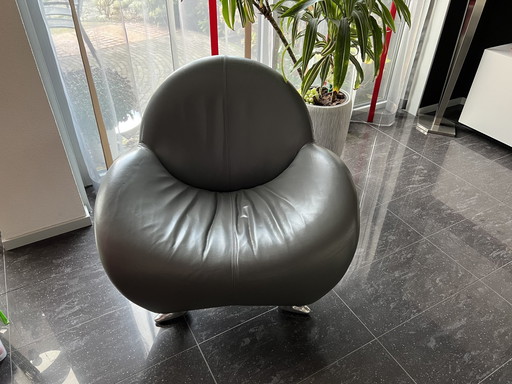 Leolux Fauteuil Type Papageno Grijs