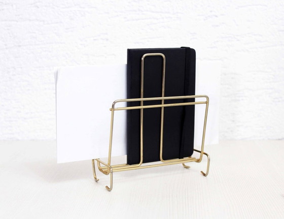 Image 1 of Vintage brievenrek voor bureau
