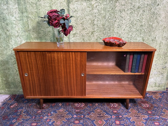 Image 1 of Mid century retro vintage teak boekenkast 1960