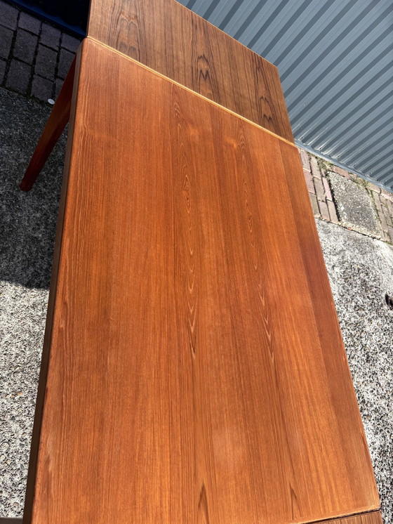 Image 1 of Vintage Teak Eettafel Uitschuifbaar 