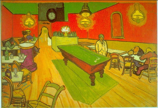 Vincent Van Gogh  ---Het Nachtcafe