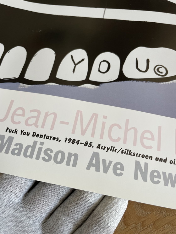 Image 1 of Andy Warhol&Jean-Michel Basquiat, F..You Dentures (1984-85), Copyright 1997 The Andy Warhol Foundation For Visual Arts