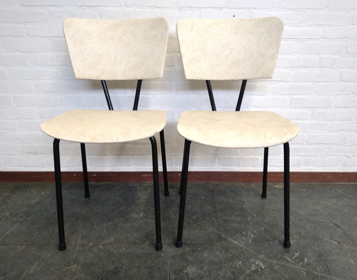 2X Eetkamerstoelen Vintage