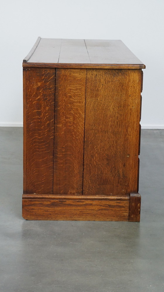 Image 1 of Eikenhouten Dressoir/ Ladekast/ Commode