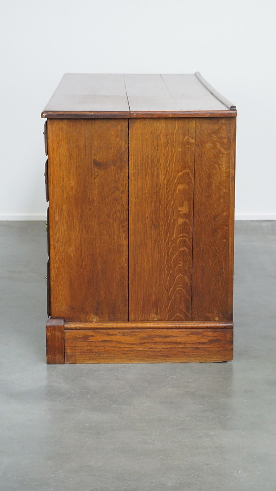 Image 1 of Eikenhouten Dressoir/ Ladekast/ Commode