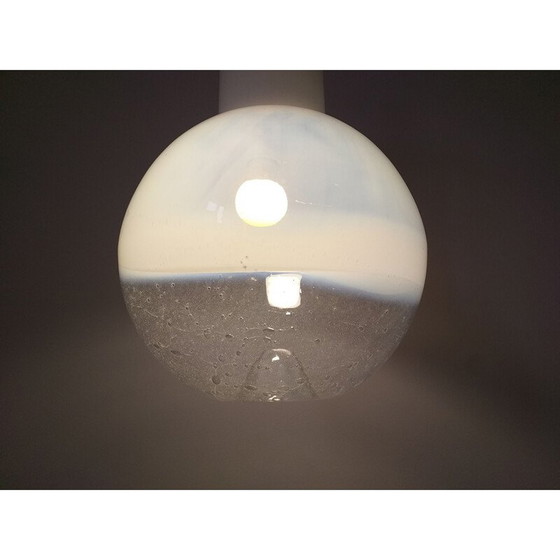 Image 1 of Mid century plafondlamp Murano, Italië 1970