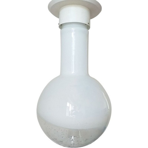 Mid century plafondlamp Murano, Italië 1970