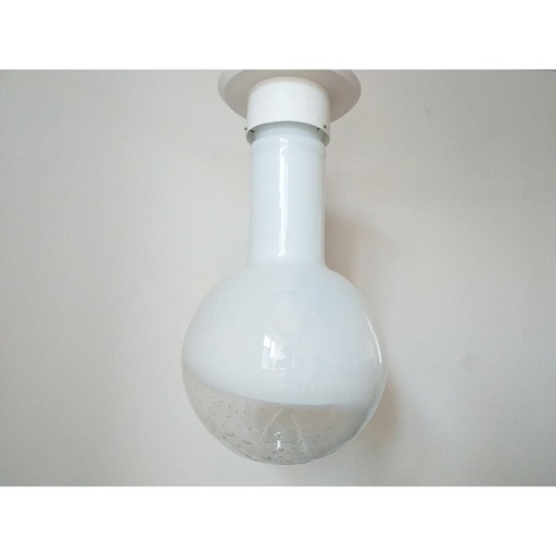 Mid century plafondlamp Murano, Italië 1970