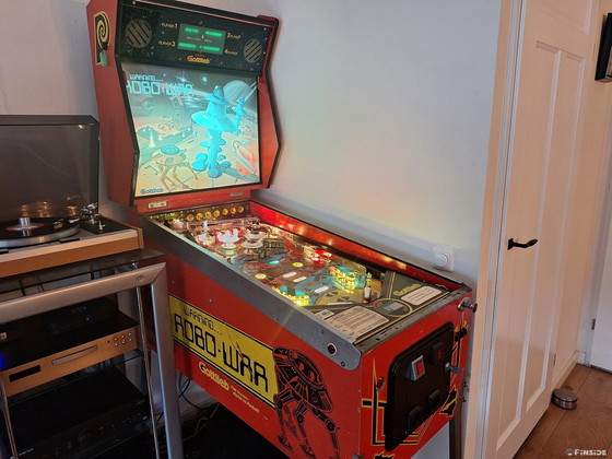 Image 1 of Flipperkast Gottlieb Robo War Pinball