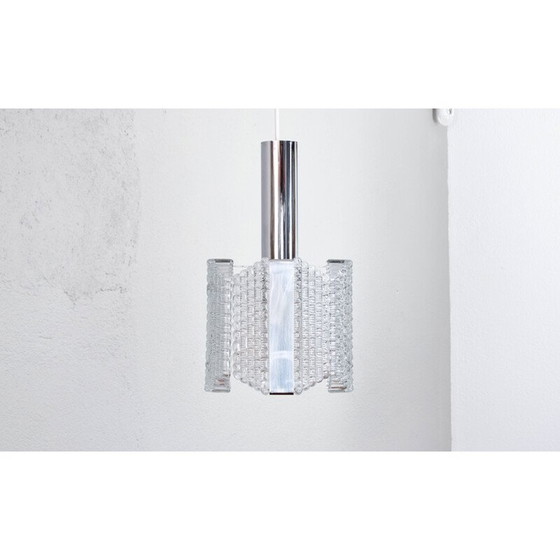 Image 1 of Mid century Drum kroonluchter van Kaiser Leuchten, Duitsland 1960