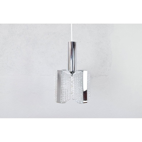 Image 1 of Mid century Drum kroonluchter van Kaiser Leuchten, Duitsland 1960