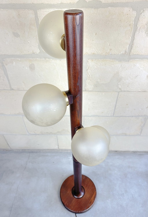 Vintage Temde Leuchten Vloerlamp