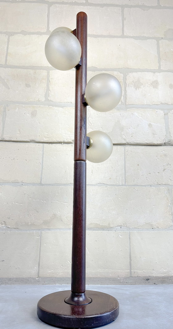 Image 1 of Vintage Temde Leuchten Vloerlamp