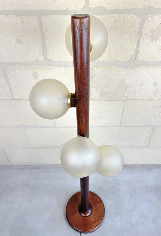 Image 1 of Vintage Temde Leuchten Vloerlamp