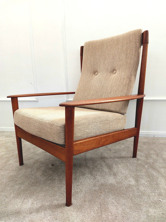 Image 1 of Pj56 Fauteuil Door Grete Jalk Voor Poul Jeppesen