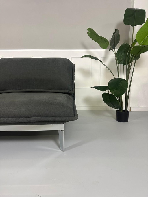 Rolf Benz Nova Grijs Design Sofa Slaapfunctie