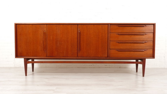 Image 1 of Vintage Dressoir | Teak | Heinrich Riestenpatt | 225 Cm