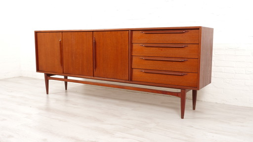 Vintage Dressoir | Teak | Heinrich Riestenpatt | 225 Cm