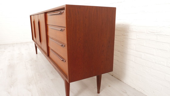 Image 1 of Vintage Dressoir | Teak | Heinrich Riestenpatt | 225 Cm