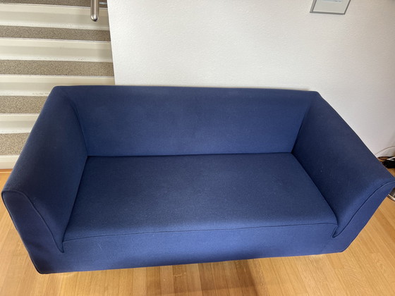 Image 1 of Gelderland 4800 2 Zits Bank Stof Kvadrat Tonus 632 Blauw