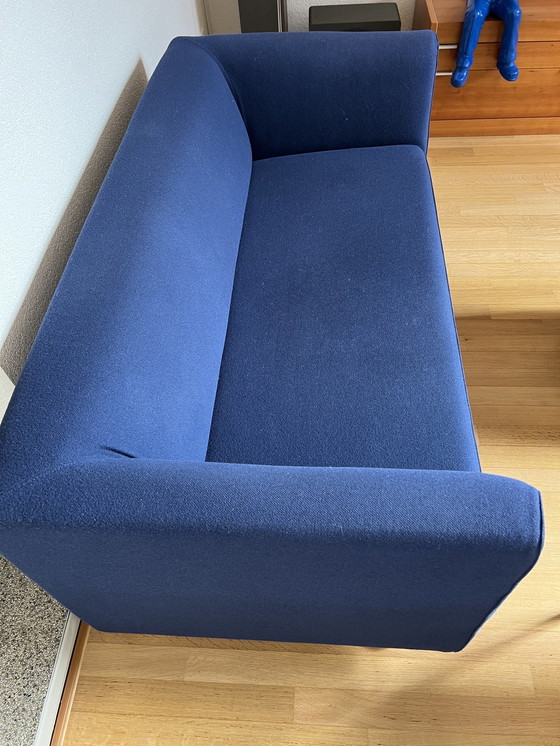 Image 1 of Gelderland 4800 2 Zits Bank Stof Kvadrat Tonus 632 Blauw