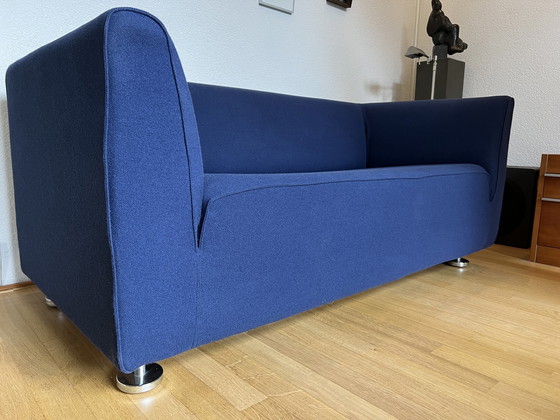 Image 1 of Gelderland 4800 2 Zits Bank Stof Kvadrat Tonus 632 Blauw