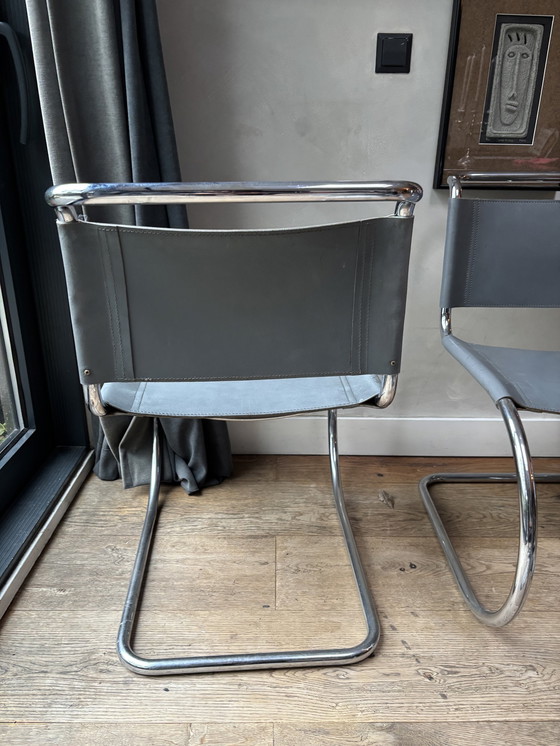 Image 1 of 4x Vintage Eetkamerstoelen