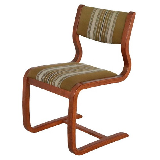 Image 1 of 4x vintage eetkamerstoelen 'Lügde' jaren '70