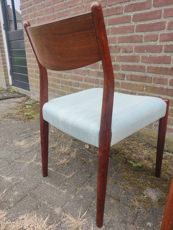 Image 1 of 2x Fristho model D eetkamerstoelen