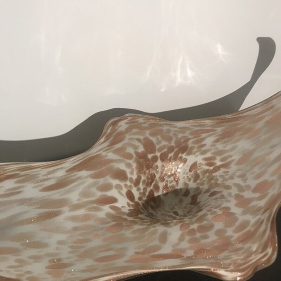 Image 1 of Vintage beker van glas en koper voor Fratelli & Toso, jaren 1960