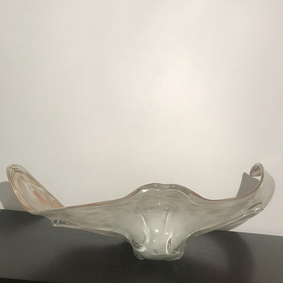 Image 1 of Vintage beker van glas en koper voor Fratelli & Toso, jaren 1960