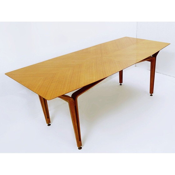 Image 1 of Houten eettafel Mid Century, Italië 1960