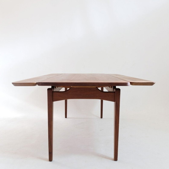 Image 1 of Scandinavische vintage salontafel met verlengstukken, 1960