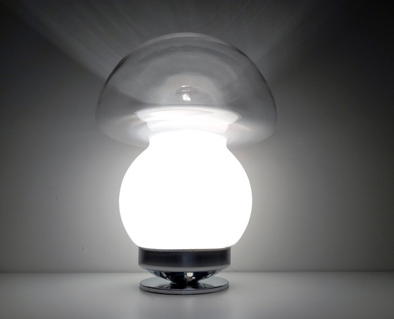 Image 1 of Vintage Tafellamp - Atomische Paddestoel - Murano - Ruimtetijdperk - 1960