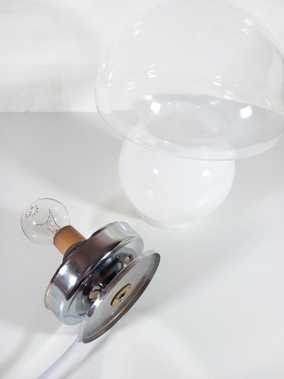 Image 1 of Vintage Tafellamp - Atomische Paddestoel - Murano - Ruimtetijdperk - 1960