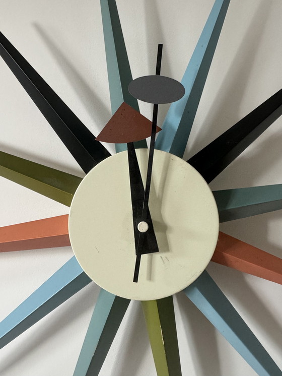 Image 1 of Vintage George Nelson ‘Sunburst’ For Vitra Clock