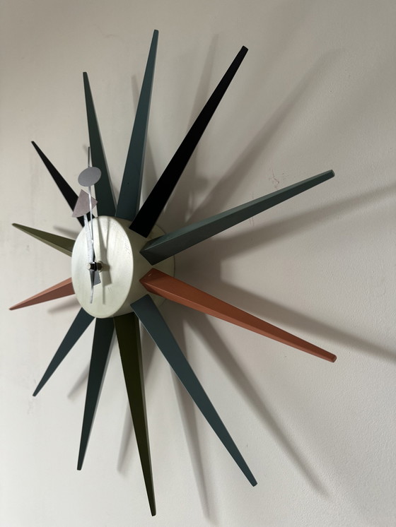 Image 1 of Vintage George Nelson ‘Sunburst’ For Vitra Clock