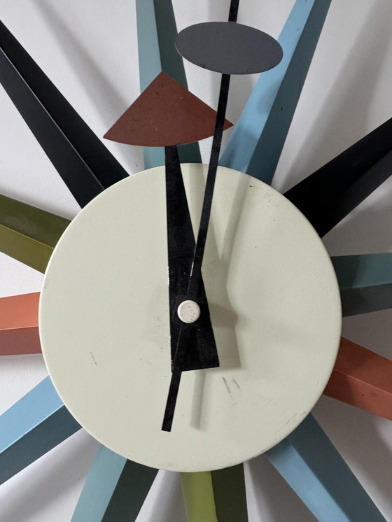 Image 1 of Vintage George Nelson ‘Sunburst’ For Vitra Clock