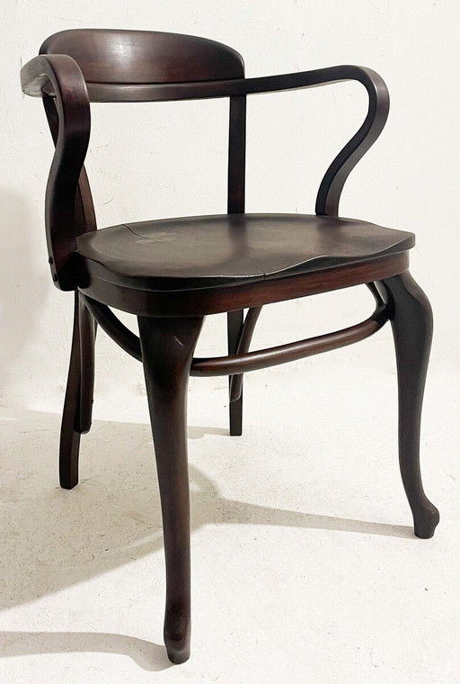 Fauteuil Nummer 6151 van Adolf Loos voor Thonet, 1900S, Frankrijk