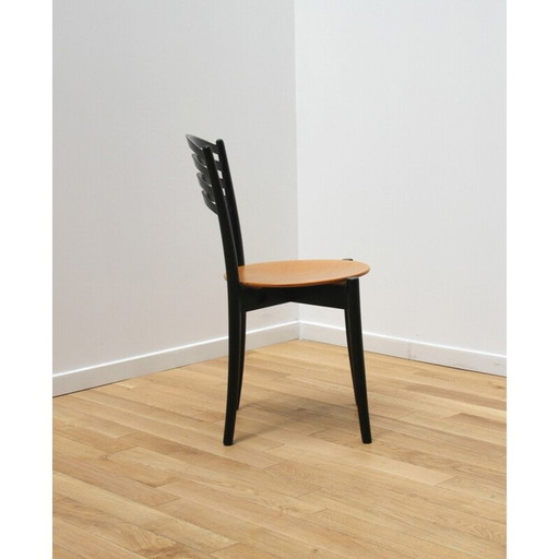 Set van 6 vintage stoelen voor gemeenschappen