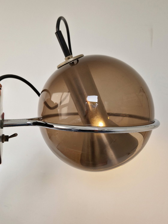 Image 1 of Vintage Raak Globe Wandlamp - Frank Ligtelijn Model C-1520