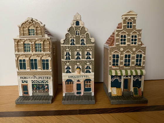 Image 1 of Amsterdamse Grachtenpandjes - Miniatuur