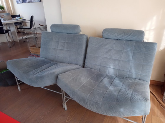 Image 1 of 2x Leolux Volare fauteuil