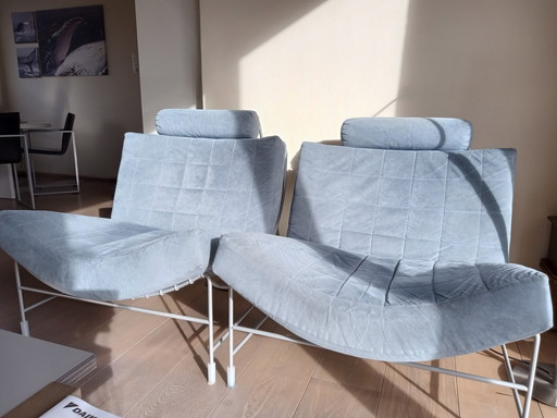 2x Leolux Volare fauteuil