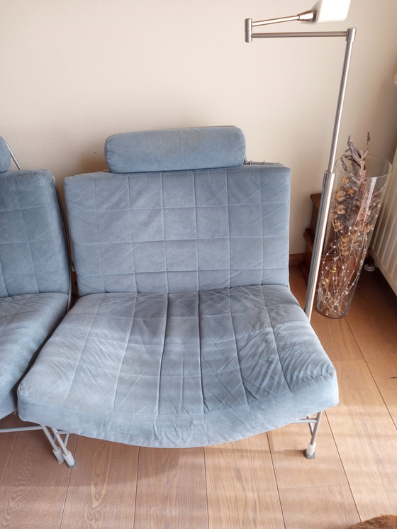 Image 1 of 2x Leolux Volare fauteuil