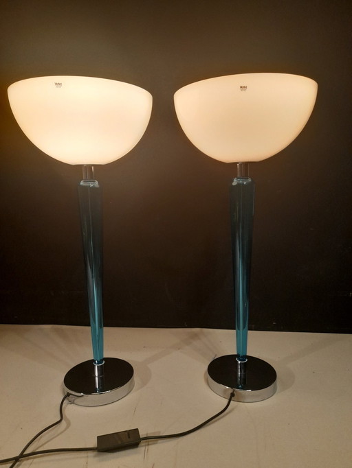 2x Jeannot Cerutti lampen Coppa