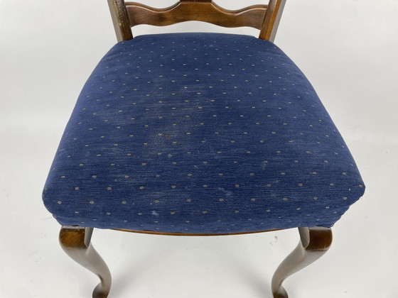 Image 1 of 2x Vintage eetkamerstoelen