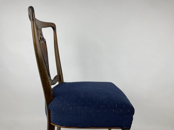 Image 1 of 2x Vintage eetkamerstoelen