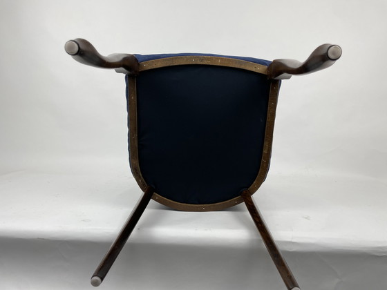 Image 1 of 2x Vintage eetkamerstoelen